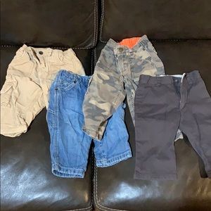 4 pairs of boy 9-12 month pants, children’s place